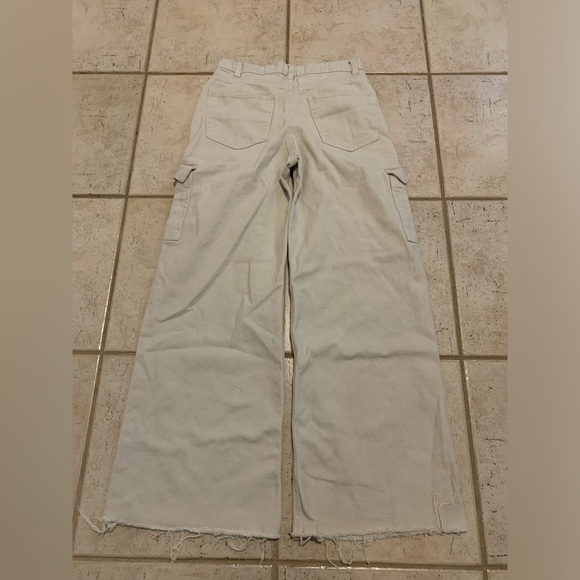Refuge Wide Leg Cargo Pants Size Small - Picture 6 of 9